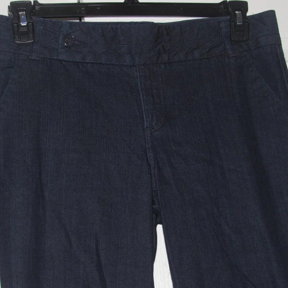 CHICO’S PLATINUM Melissa Trouser Dark Wash Jeans Size 2 (US 12) - Picture 8 of 10